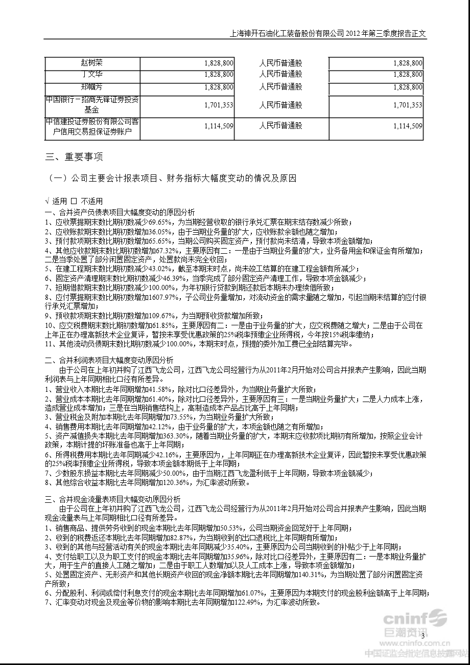 神开股份：第三季度报告正文.ppt_第3页