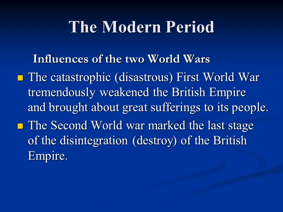 The Modern Period 英美文学(2).ppt_第1页