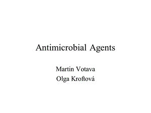 抗微生物药物（英文PPT）Antimicrobial Agents.ppt