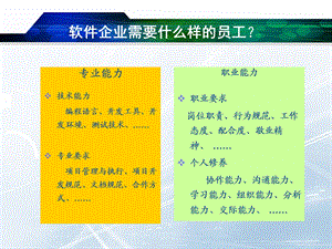 软件企业需要什么样的员工？任务一.ppt