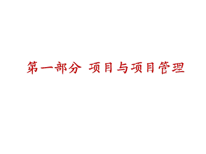 项目与项目管理(1).ppt