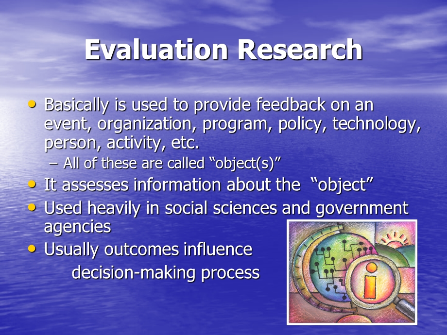 Evaluation Research - University of Arizona：评价研究-亚利桑那大学.ppt_第3页
