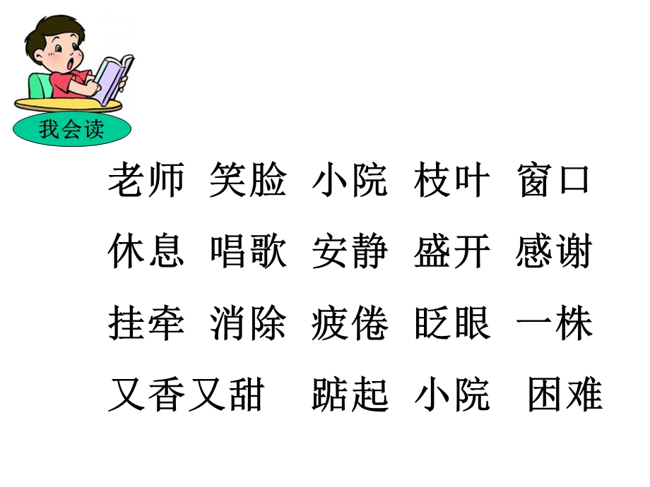 人教版小学语文课件《一株紫丁香》第二课时(2).ppt_第2页