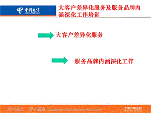 大客户差异化服务及服务品牌培训(2).ppt