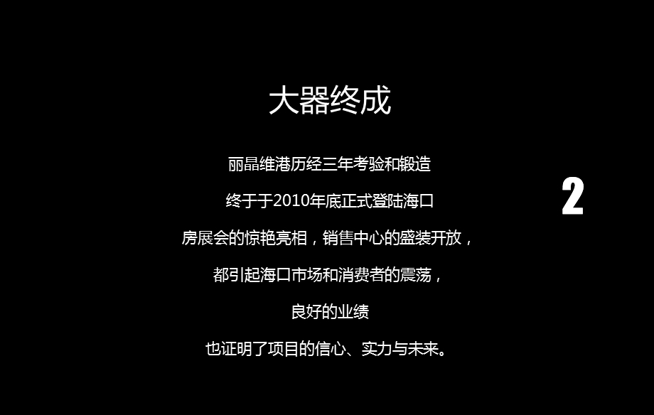 丽晶维港楼盘开盘前执行策划案(1).ppt_第2页