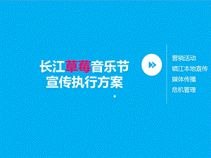 长江草莓音乐节宣传执行方案(3).ppt