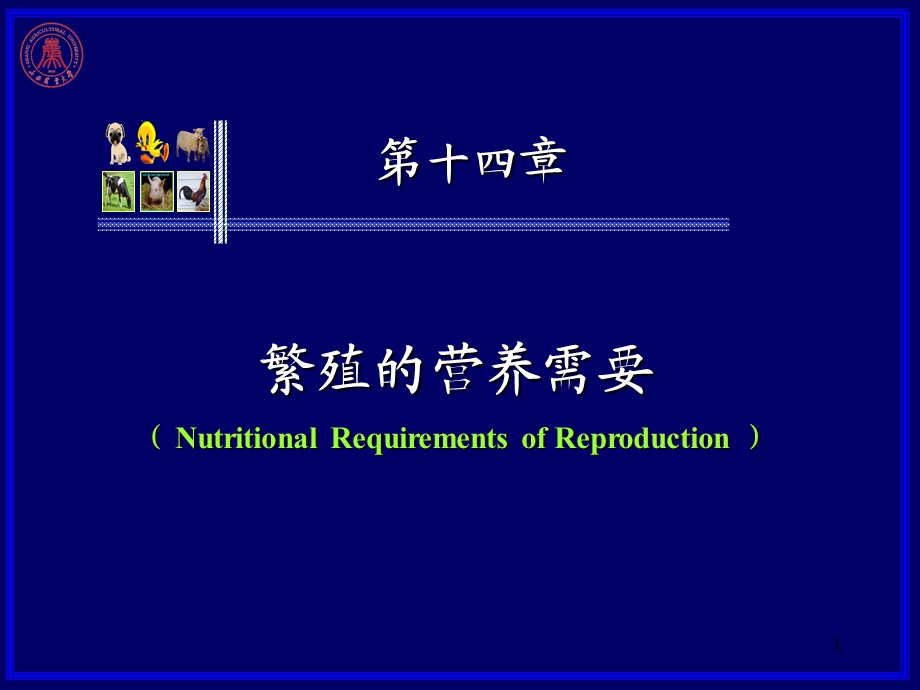 第十四章__繁殖的营养需要(.ppt_第1页