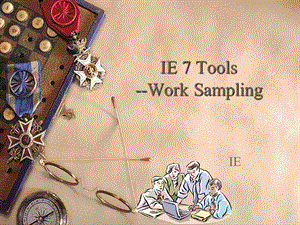 IE七大手法之Work Sampling(2).ppt