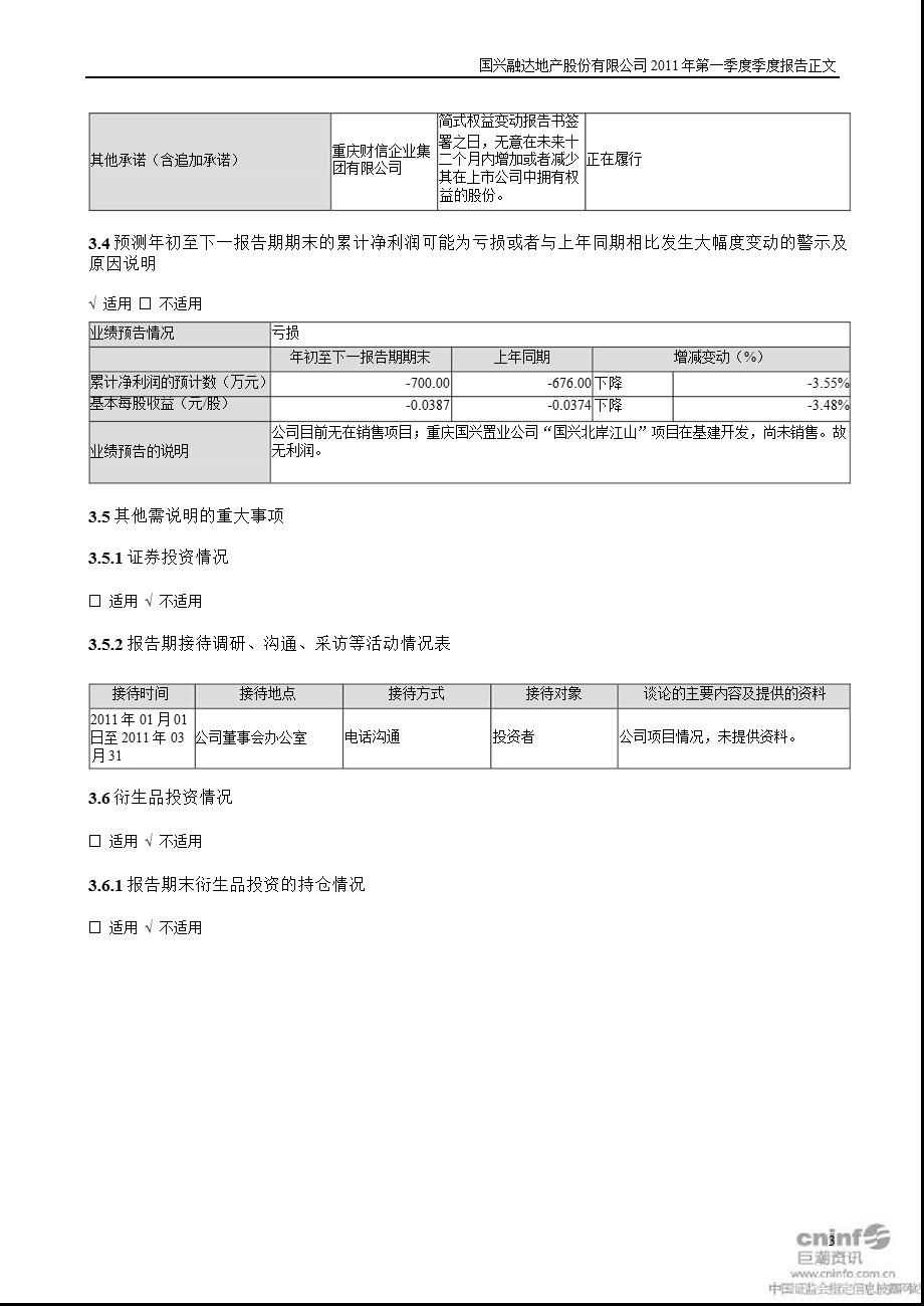 国兴地产：2011年第一季度报告正文.ppt_第3页