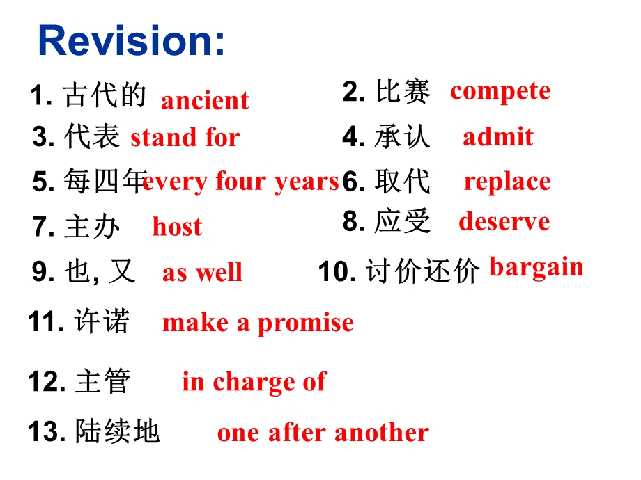 人教版高中英语课件：Unit 2 The Olympic Games.ppt_第2页