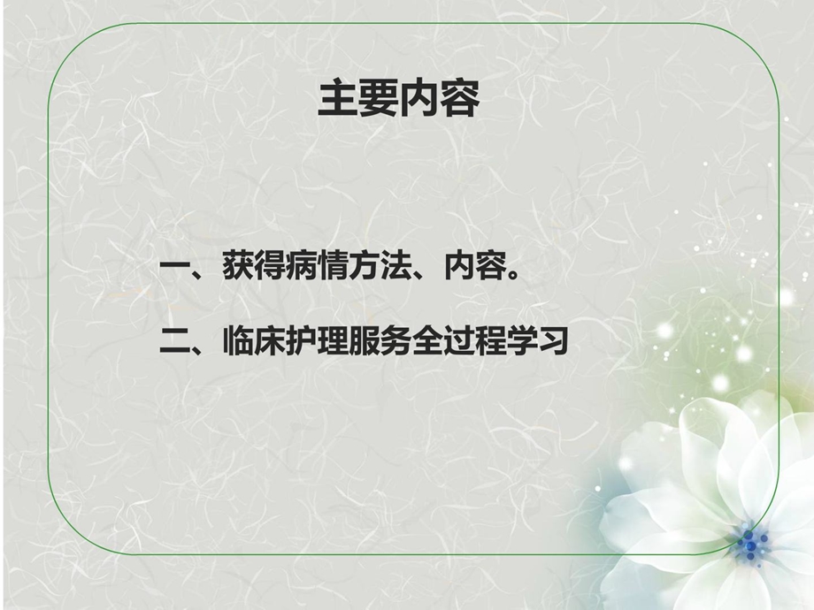 进修理解并实际临床护理干事全过程提高护理专业的临床...[宝典].ppt_第2页