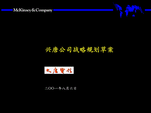 麦肯锡—大唐电信战略的制定方法咨询报告.ppt