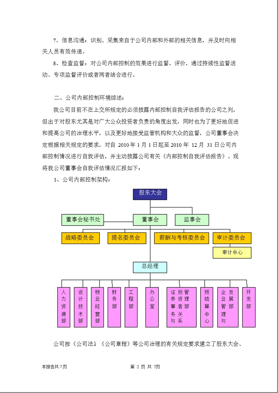 600393_东华实业董事会关于公司内部控制的自我评估报告.ppt_第2页