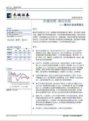 激光行业深度：穿越周期成长估值-2012-09-06.ppt