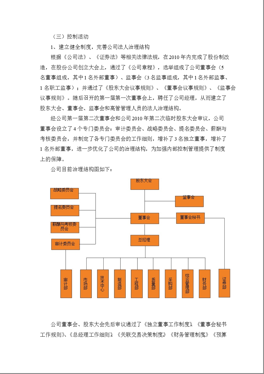 华昌达：2011年度内部控制自我评价报告.ppt_第3页