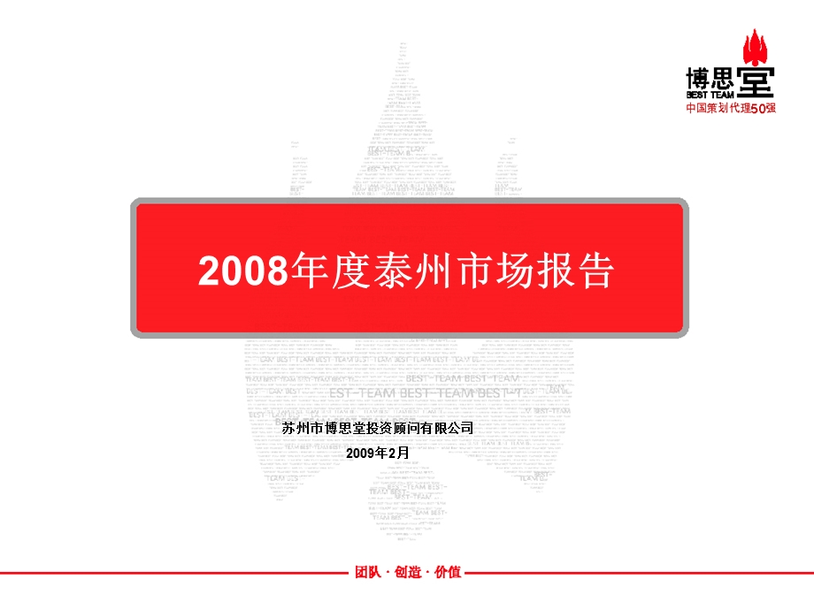 2008年泰州市场报告.ppt_第1页