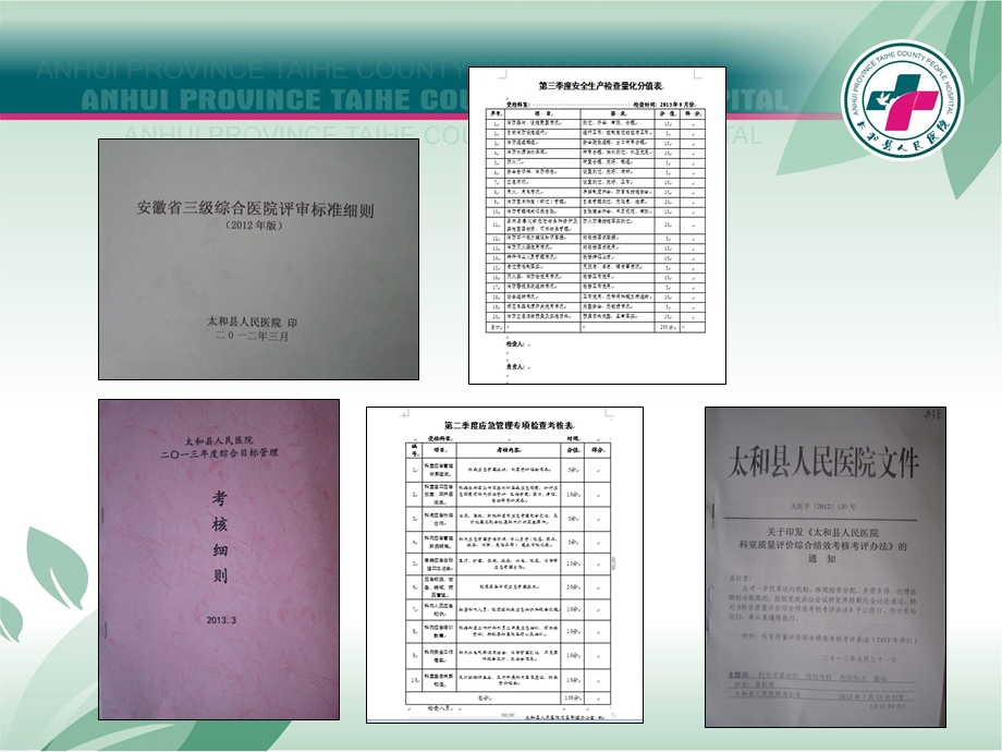 人民医院科室行政管理考核(意见稿)_院办(1).ppt_第3页