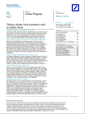 CHINA_PROPERTY：TAKING_A_DEEPER_LOOK_AT_PROPERTY_SALES_IN_GOLDEN_WEEK-2012-10-10.ppt