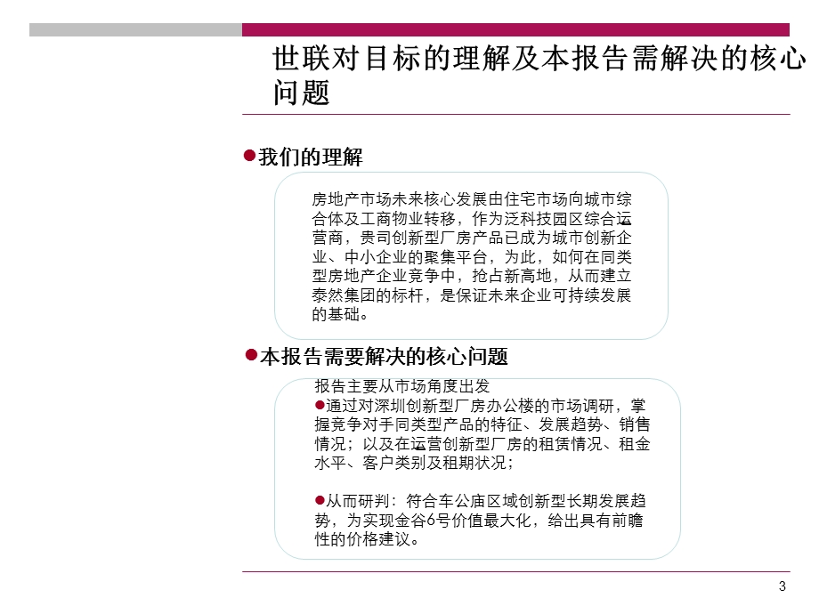 车公庙商业写字楼市场调研报告.ppt_第3页