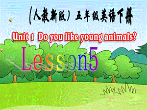 人教新版小学英语五年级下册课件Lesson5.ppt