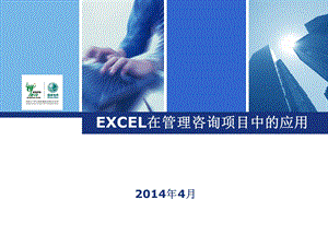 excel在管理咨询中数据分析工具培训(2).ppt