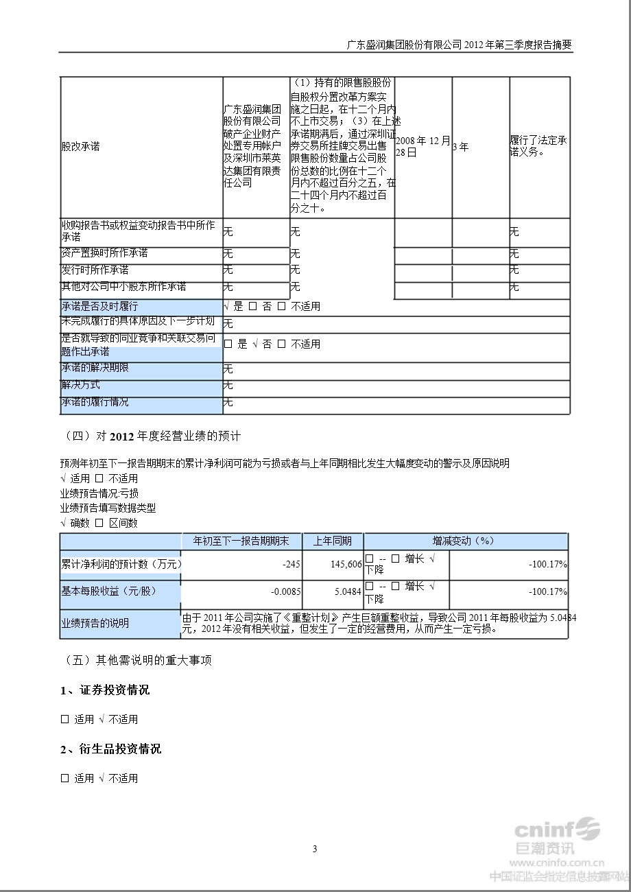 _ST盛润A：2012年第三季度报告正文（更新后） .ppt_第3页