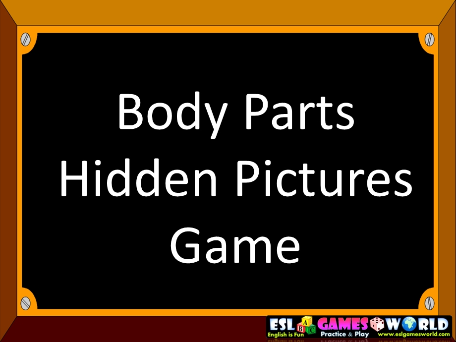 小学英语单词趣味游戏 身体部位 BODY PARTS HIDDEN PICTURES GAME.ppt_第2页