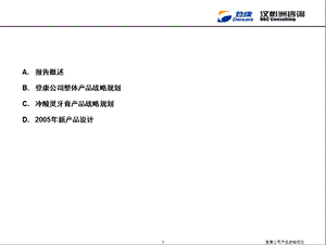 登康公司整体产品战略规划.ppt