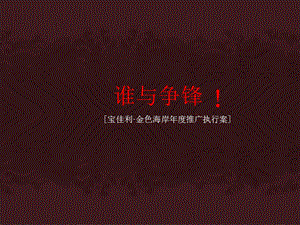 2007深圳百威广告-宝佳利金色海岸推广执行68p(1).ppt