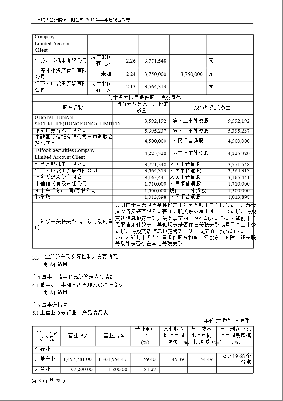 600617_2011ST联华半年报摘要.ppt_第3页