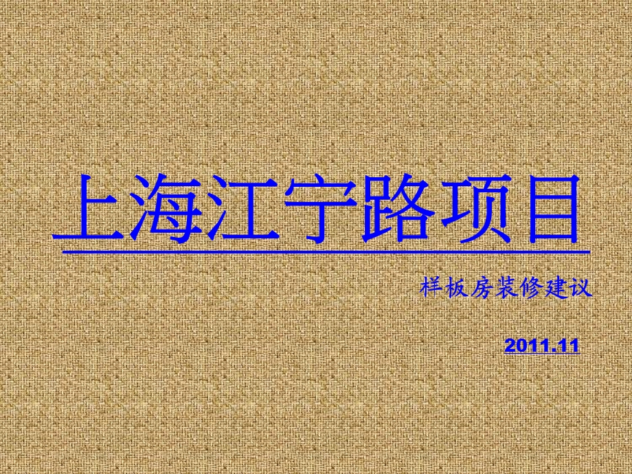 2011上海江宁路项目样板房装修建议42P.ppt_第1页