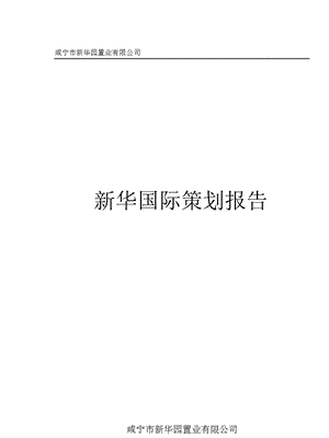 湖北咸宁新华国际西班牙风情小镇全程策划报告(1)(1).ppt