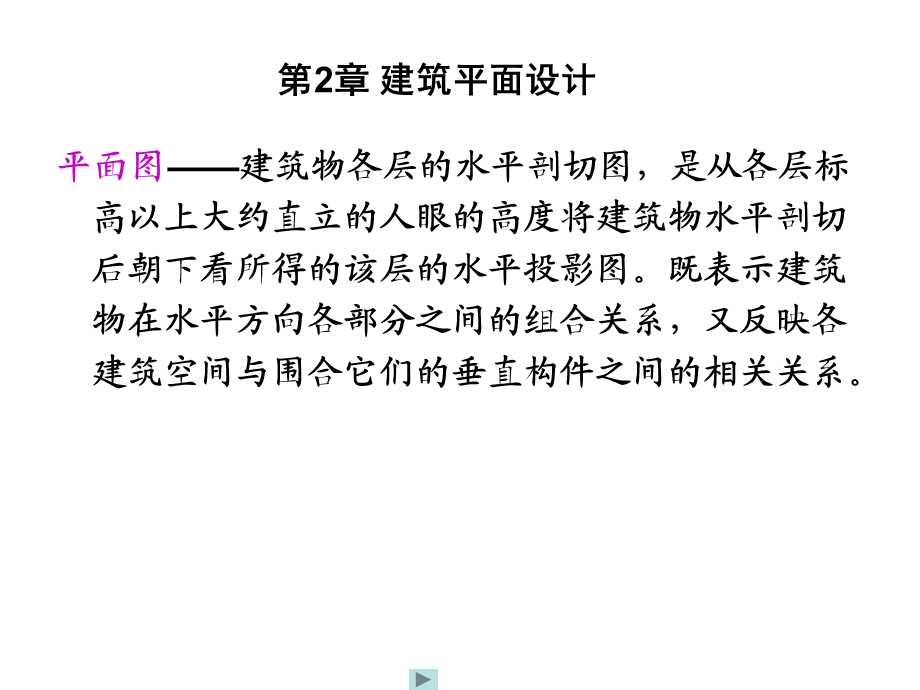 房屋建筑学教学PPT平面设计(1).ppt_第3页