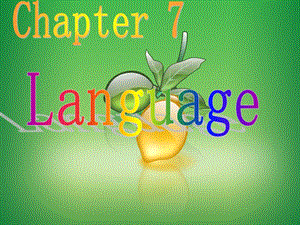 上海版牛津初中英语课件Chapter 7 Language.ppt