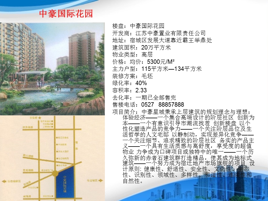 2011年4月江苏宿迁市楼盘概况(1).ppt_第2页