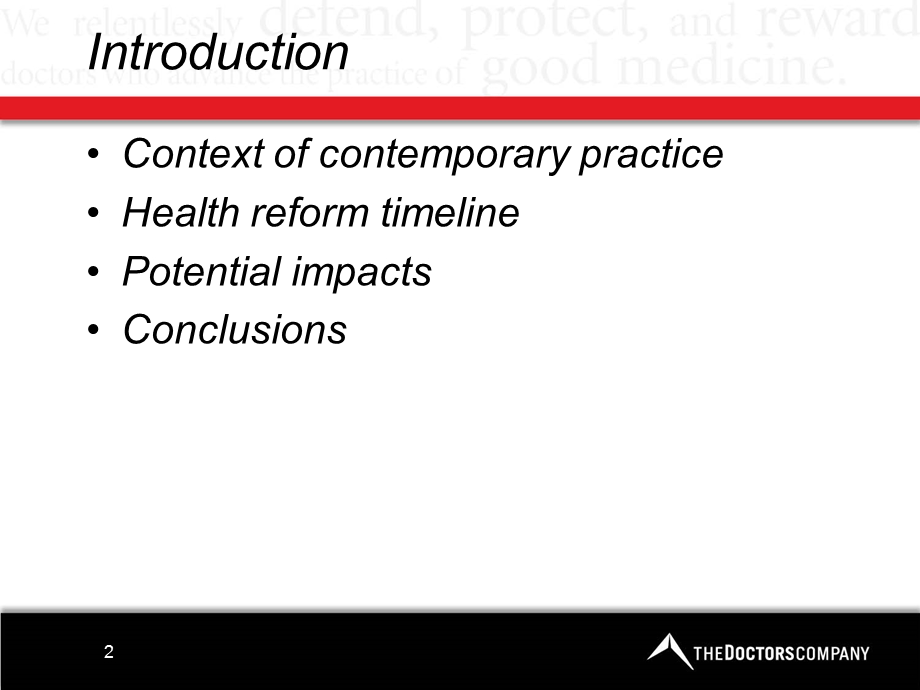 Healthcare Reform and the Impact on the Practice of Medicine(1).ppt_第2页