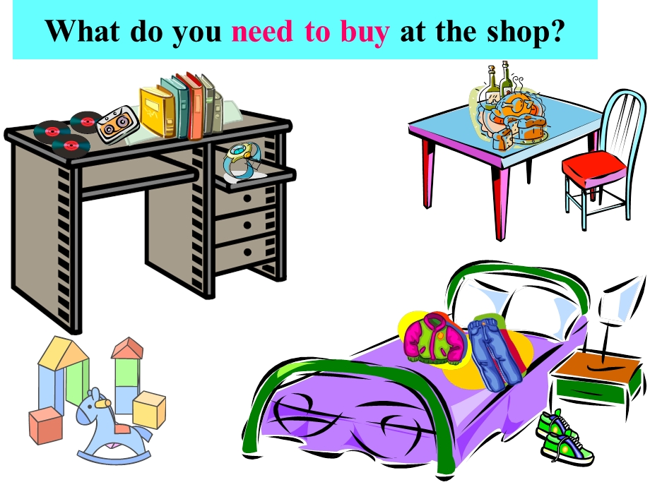 上海版牛津初中英语课件7B What do you need to buy at the shop(1).ppt_第1页