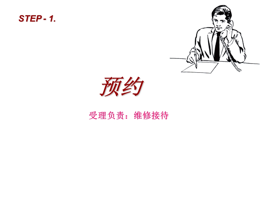 某汽车销售公司《七步法服务程序》(41页).ppt_第3页