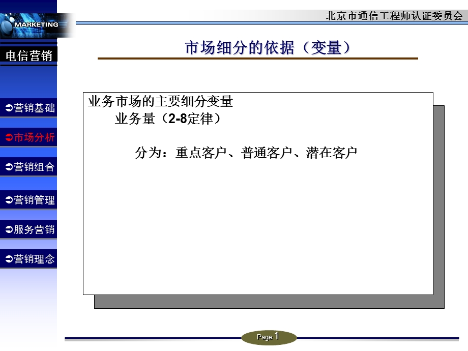 电信营销——北京市通信工程认证委员会（中） (1).ppt_第1页