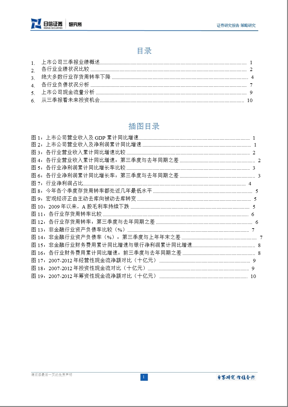 2012年A股三季报总结：全年业绩存忧_行业亮点不多-2012-11-15.ppt_第2页