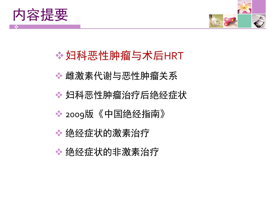 科恶性肿瘤手术后的激素替代疗法相关争议-妇科恶性肿瘤hrt--西京医院妇产科辛晓燕(最终版） .ppt_第2页