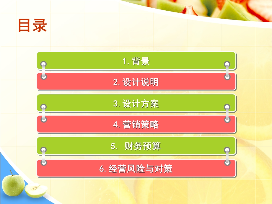 水果主题酒店创业计划书(1).ppt_第2页