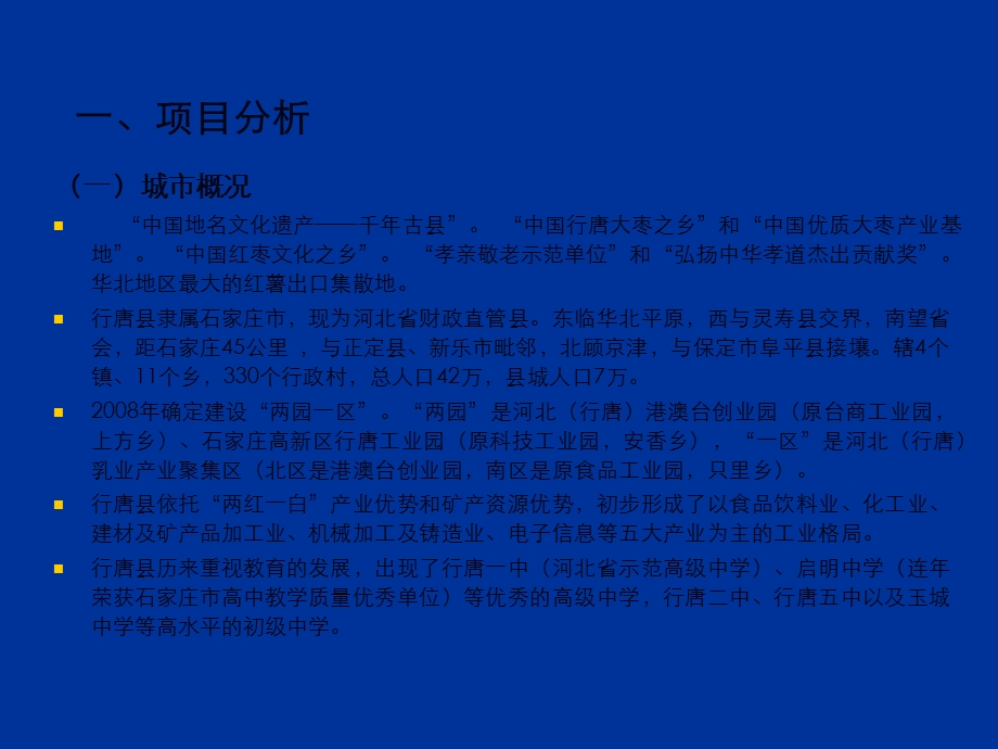 河北省行唐建材市场项目营销策划报告(1).ppt_第3页