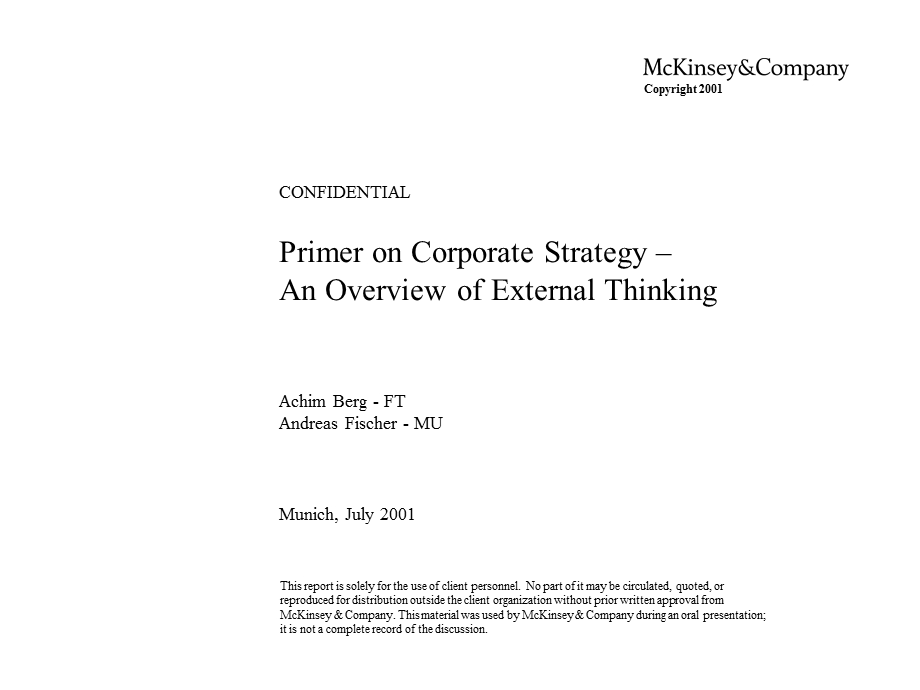 22746 Prmer on Corporate Strategy.ppt_第1页