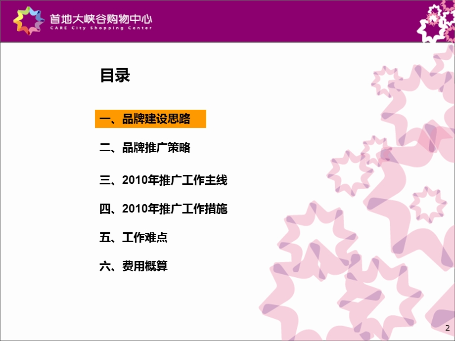 北京首地大峡谷购物中心2010年品牌建设思路(32页)(1)(1).ppt_第2页