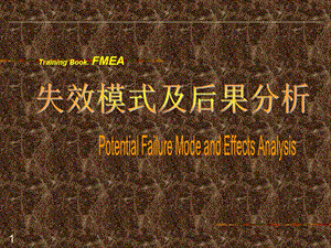 FMEA失效模式及后果分析.ppt