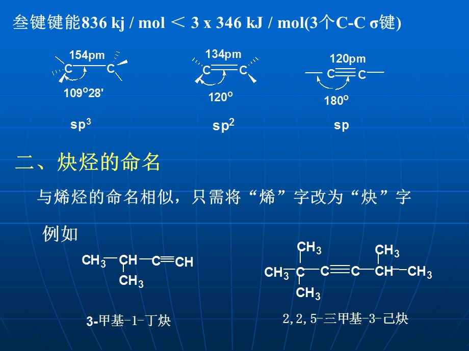有机化学教学课件PPT二烯烃和炔烃.ppt_第3页