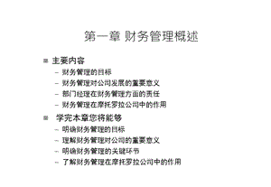 摩托罗拉公司财务管理培训-包括内部控制(1).ppt