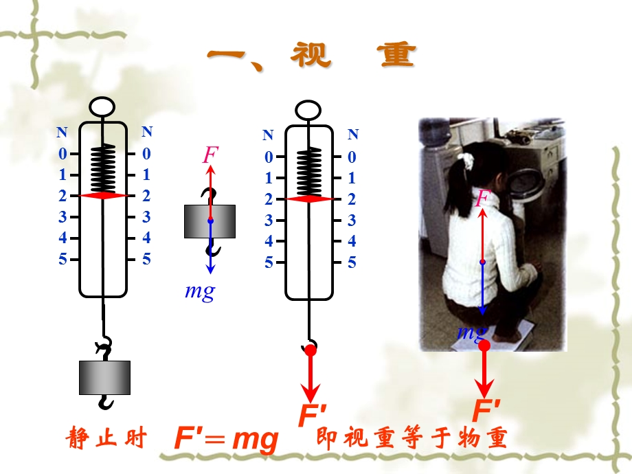 高中物理课件：超重与失重((1).ppt_第3页