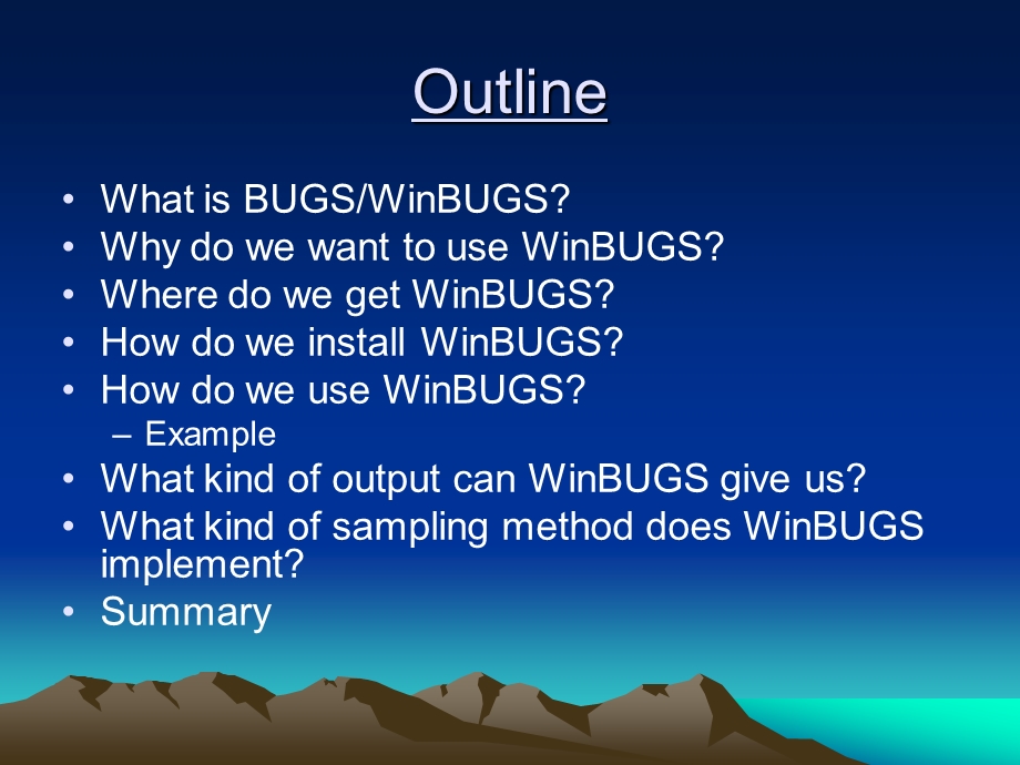 贝叶斯专业软件WinBUGS.ppt_第2页